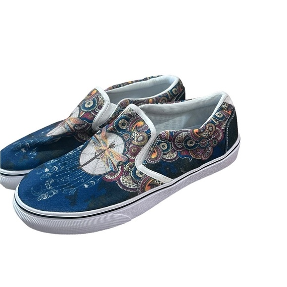 Colorful Women's Slip-On Flats - Picture 2 of 8